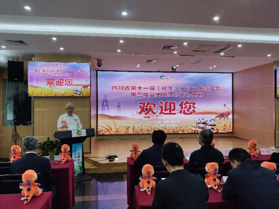 四川省第十一屆秋季鄉村文化旅游節暨第三屆自貢國際恐龍燈光節 打造文化盛宴，助推文旅融合